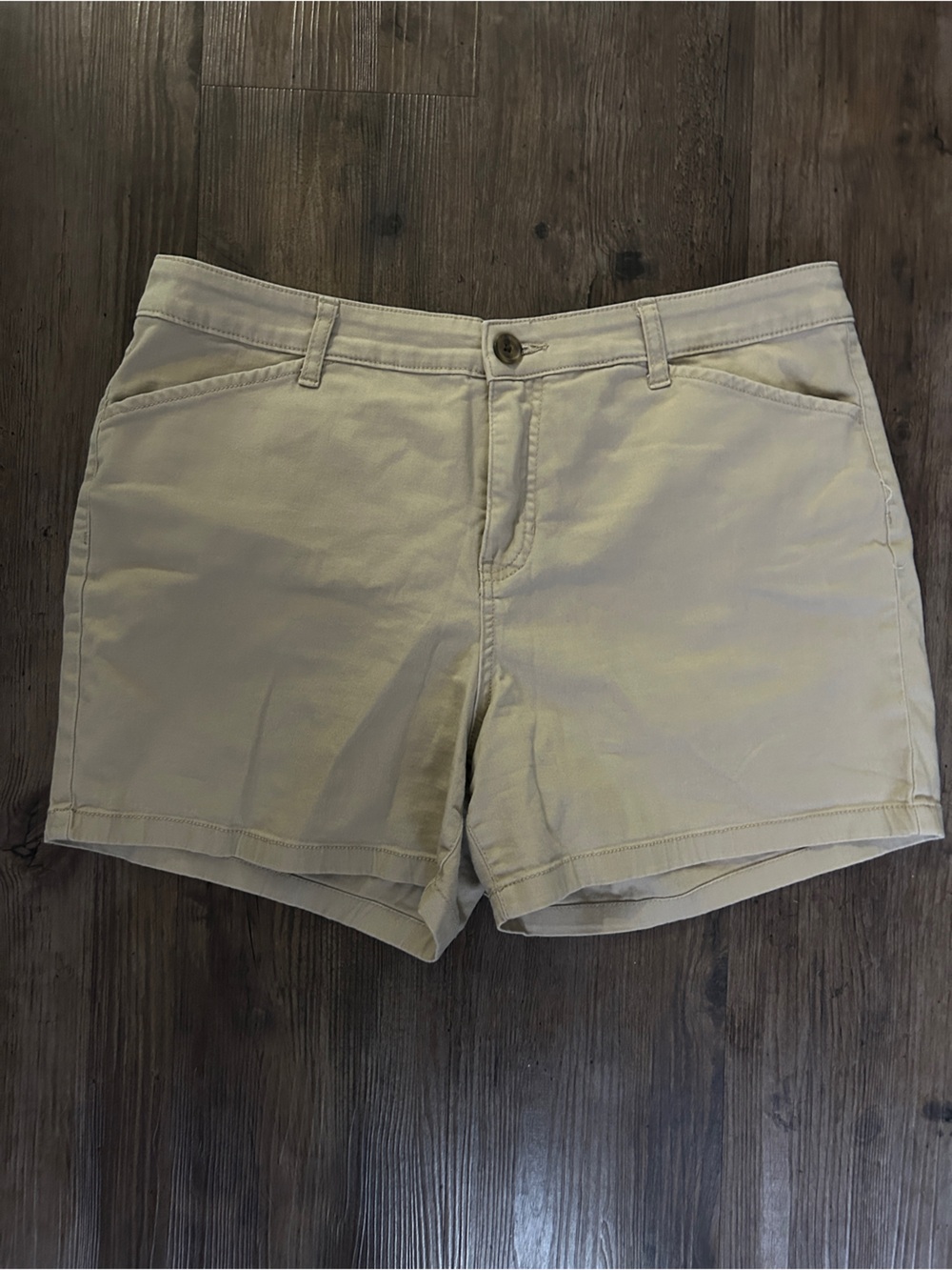 St. John's Bay Khaki Shorts